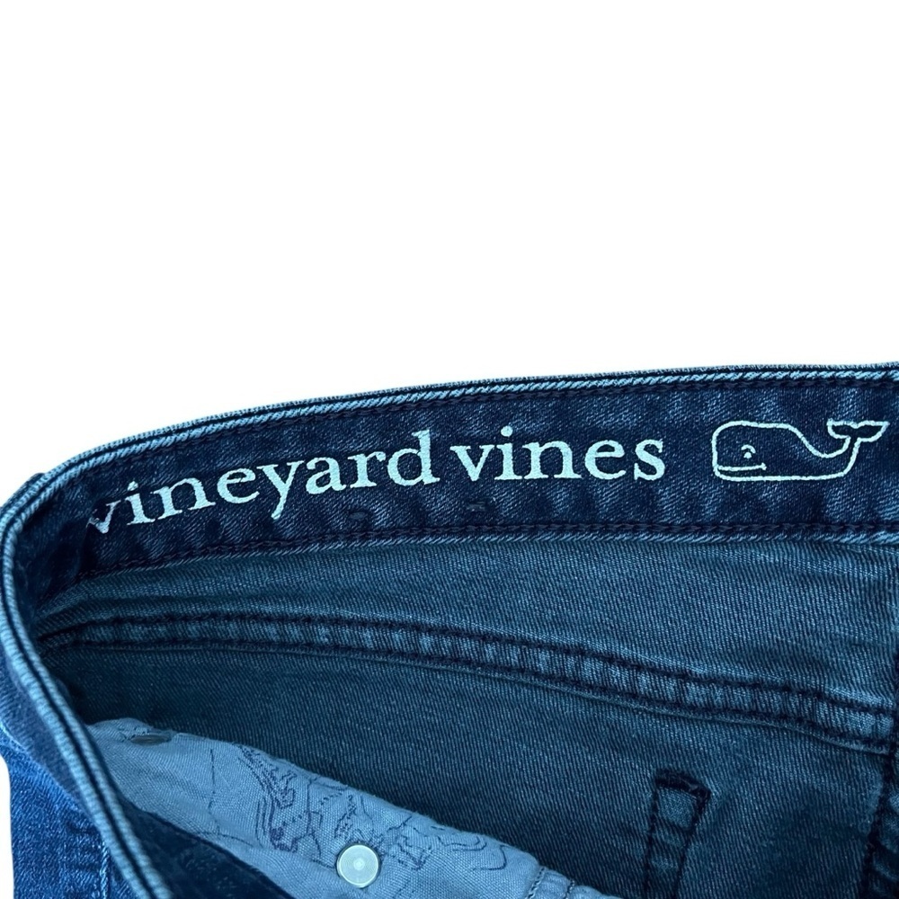 Vineyard Vines Size 12 Skinny Jeans Dark Wash - Picture 3 of 8